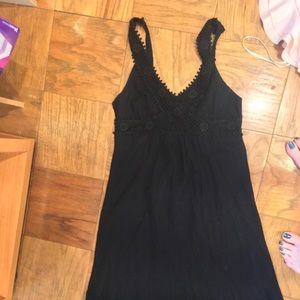 Women’s black maxi dress